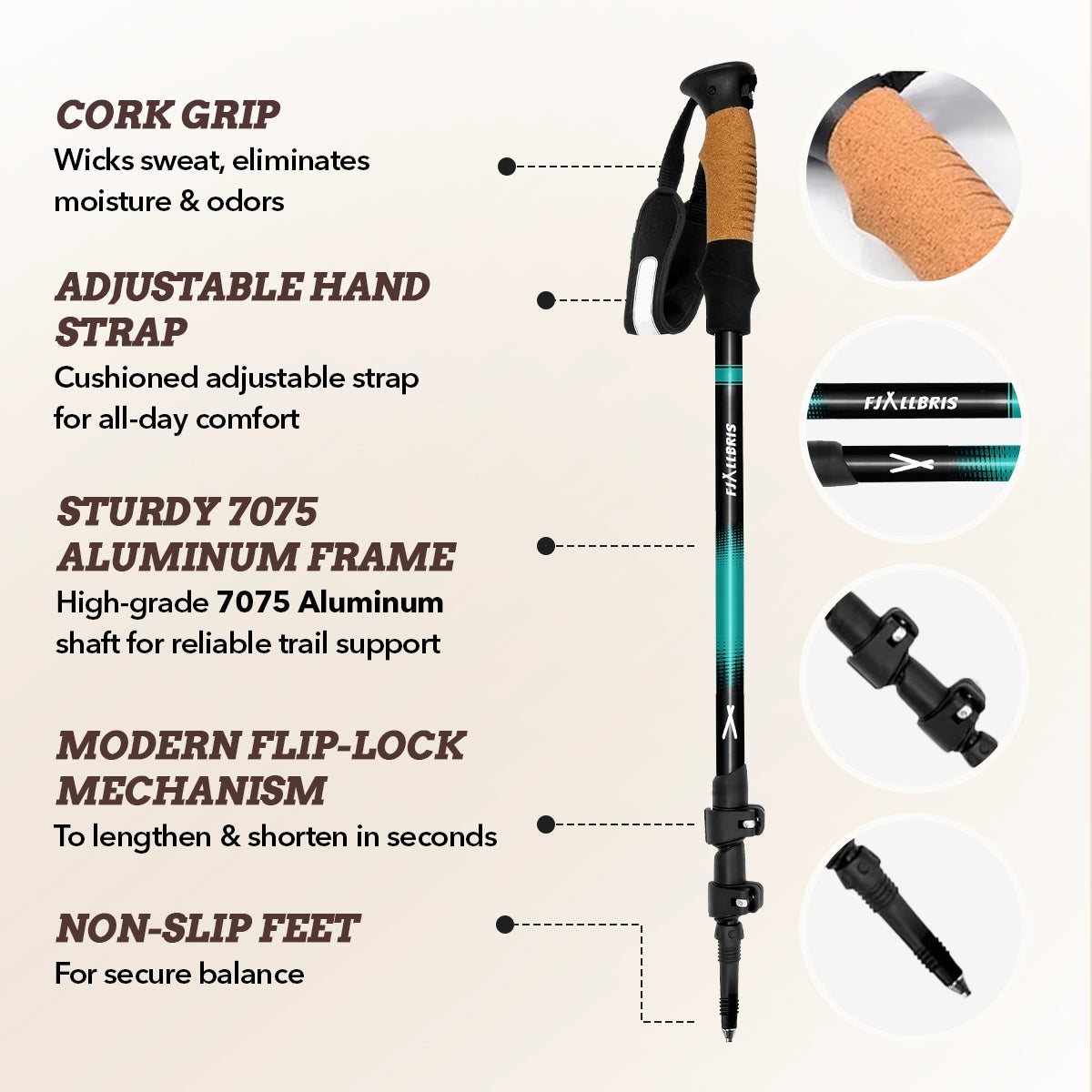 Bastoni da Trekking Ultralight