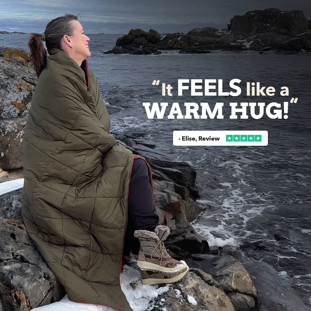 Coperta Puffer Ultralight