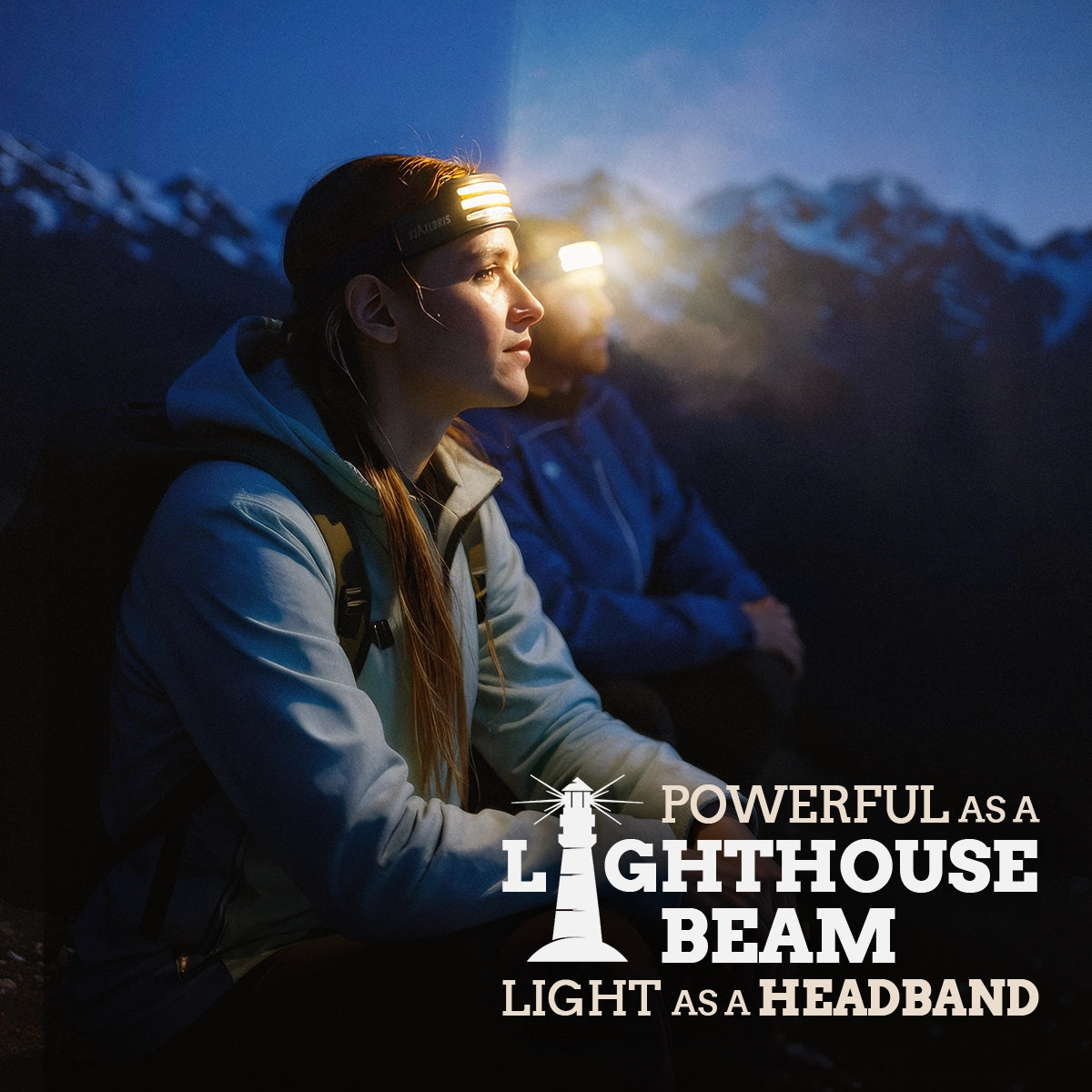 Fjällbris Lampada frontale LED 1000 lm | 230°